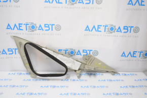 Rear window pillar trim left Ford Fiesta 11-19 gray, plastic turned white