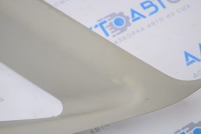 Rear pillar trim window right Ford Fiesta 11-19 gray, plastic turned white