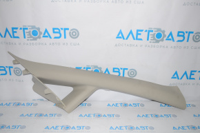 Front pillar trim upper right Ford Fiesta 11-19 gray, broken mount