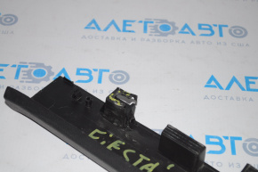 Door sill trim front left Ford Fiesta 11-19 black, crack in fastening