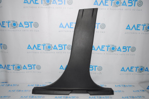 Center pillar trim lower right Ford Fiesta 11-19 black, scratches
