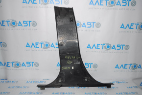 Center pillar trim lower right Ford Fiesta 11-19 black, scratches