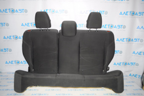 Rear row of seats 2 row Ford Fiesta 11-19 4d cloth black