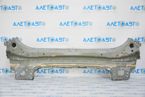 Rear panel Hyundai Santa FE Sport 13-14 without side parts, silver