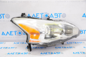 Headlight front right Nissan Altima 13-15 prerest halogen for polishing