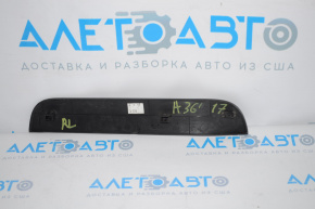 Door sill trim rear left outer Nissan Maxima A36 16-23 black