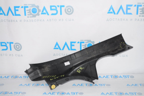 Door sill trim rear right inner Nissan Maxima A36 16-23 black, broken fastening