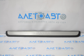 Door sill trim front left outer Nissan Maxima A36 16-23 chrome, worn, bumps