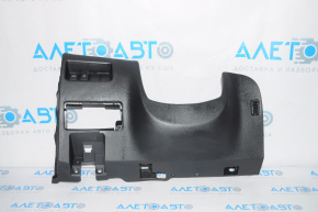 Driver's knee pad Nissan Maxima A36 16-18 black, missing cover, crack, broken fasteners