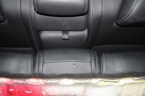 Rear row of seats 2nd row Nissan Maxima A36 16-18 leather black, dented and torn leather