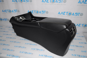 Central console armrest and cup holders Nissan Maxima A36 16-18 black