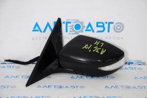 Left side mirror complete Nissan Maxima A36 16-23 6 pins, turn signal, heated, black