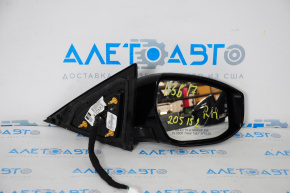 Side mirror right complete Nissan Maxima A36 16-23 6 pins, turn signal, heated, black