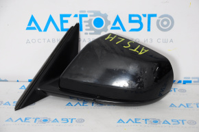 Left side mirror complete Cadillac ATS 13- 5 pins, heated, black, scratch