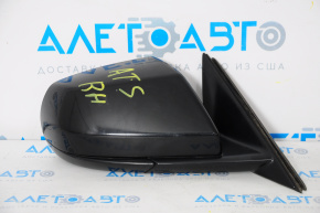 Side mirror right assembly Cadillac ATS 13- 5 pins, heated, black