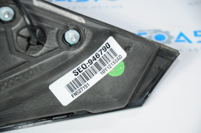 Side mirror right assembly Chrysler 200 15-17 5 pins, black