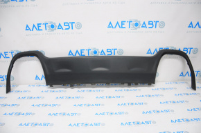 Rear bumper trim lower Jeep Cherokee KL 15-18 for 2 pipes, structure, type 2
