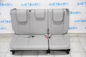Rear row of seats 3 row Toyota Highlander 14-18 leather gray