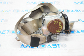 Driver's seat belt Subaru Outback 15-19 beige water damage