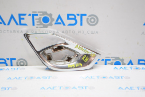 Right bumper grille Toyota Avalon 13-15 under fog lights, broken mount, no plug