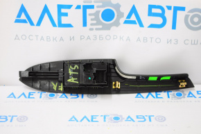 Front right window lift control Cadillac ATS 13-black, with black matte trim