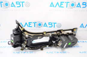 Center console trim with cup holders Cadillac ATS 13-19 black