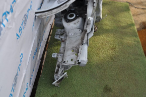 Front left quarter Ford Transit Connect MK2 13-18 white, bent side member, dents