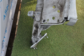 Front left quarter Ford Transit Connect MK2 13-18 white, bent side member, dents