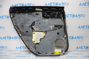 Door trim card rear right Toyota Highlander 14-16 under JBL with curtain gray scratches