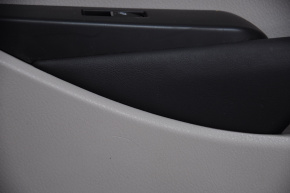 Door trim card rear right Toyota Highlander 14-16 under JBL with curtain gray scratches
