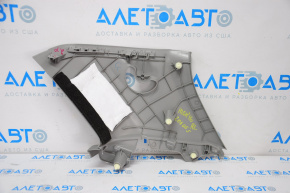Rear pillar trim left rear Toyota Highlander 14-19 gray, scratches