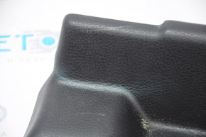 Door sill trim rear left Toyota Highlander 14-19 black, dented, worn