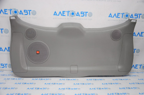 Toyota Highlander 14-19 JBL gray trunk door trim scratches
