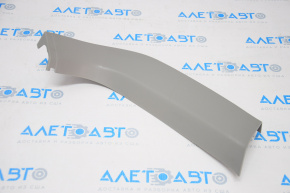 Left trunk door trim Toyota Highlander 14-19 gray, scratches