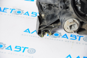 Front right headlight, bare, Toyota Prius 20 04-06, pre-restoration, xenon, broken fastener, ready for polishing