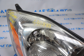 Headlight front right Toyota Sienna 04-10 bare halogen, for polishing, without cover