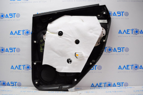 Door trim panel, rear left, Ford Escape MK3 13-19 pre-restoration, black, gray insert
