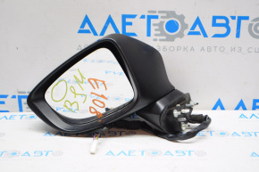 Left side mirror assembly Mazda 6 13-16 touring 6 pins, BSM, gray scratches