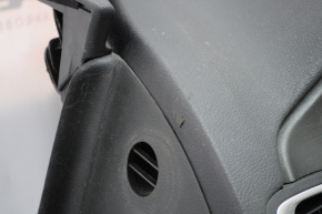 Torpedo front panel without AIRBAG Chrysler 200 15-17 black, scratch