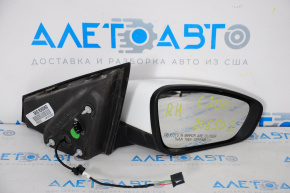 Side mirror right assembly Chrysler 200 15-17 3 pins, white