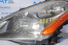 Headlight front left Nissan Murano z50 03-07 bare halogen for polishing