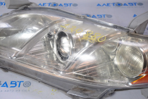 Headlight front left Toyota Camry v40 07-09 bare halogen, rusty reflector, for polishing