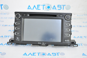 Radio tape recorder Toyota Highlander 14-16 large display, JBL