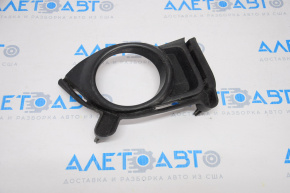 Left fog light frame Toyota Highlander 14-16 under DRL