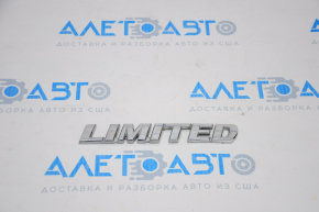 Emblem inscription LIMITED trunk door Toyota Highlander 14-19
