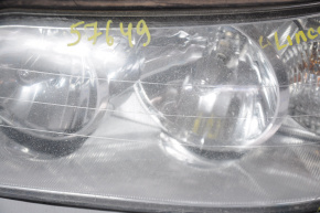 Lincoln Town Car 98-11 Halogen Left Front Headlight, Polishable, Scratched
