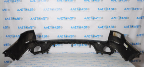 Bare rear bumper BMW X5 E70 11-13 black restyling for parking sensors, worn on the right