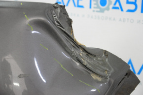 Front bumper bare Ford Escape MK3 13-16 prerest gray, crack in mount, burned