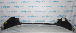 Rear bumper upper part Ford Explorer 11-15 prerest white, cracks