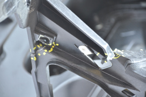 Dashboard front panel without AIRBAG Ford Focus mk3 15-18 rest scrapped crepe, body crack, pressed